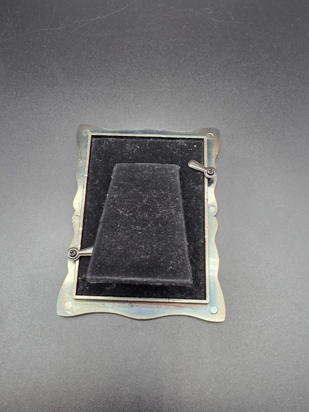 The Weston Gallery Solid Brass Photo Frame Gold Tone small